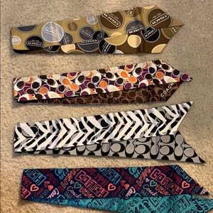 Coach scarves